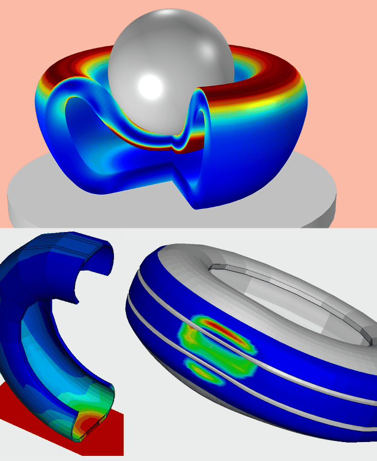 service Hyperelastic Material Testing